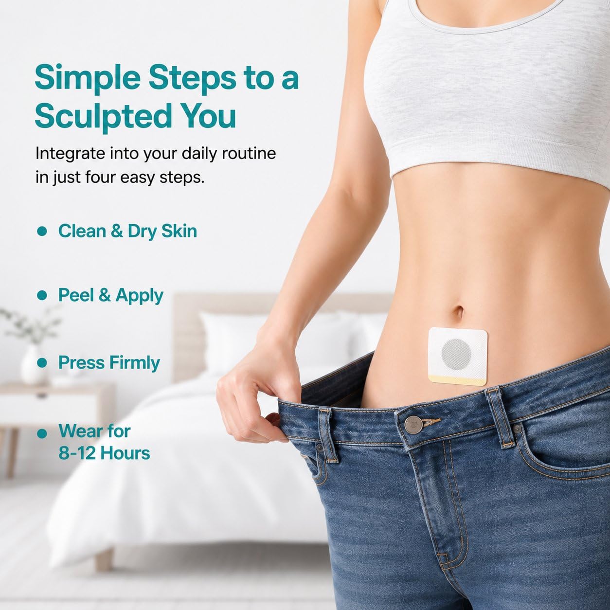 50Pcs Body Care Patches – Easy-to-Use Adhesive Skin Patches for Daily Use, Comfortable & Skin-Friendly for Men & Women image 2