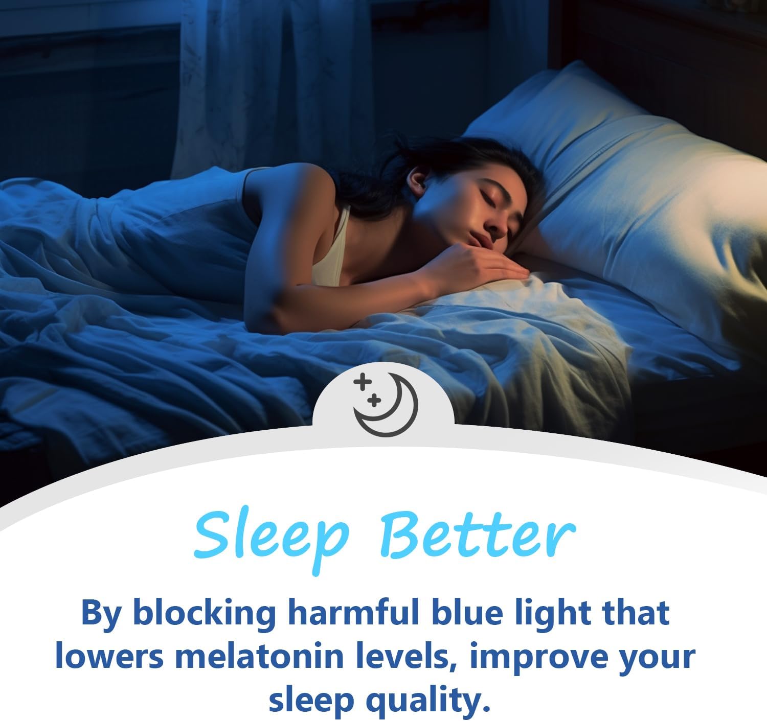 Eyekepper Oversize Metalless Screwless Blue Light Blocking Reading Glasses Women - 6 Pack Large Frame Computer Readers - Image 7