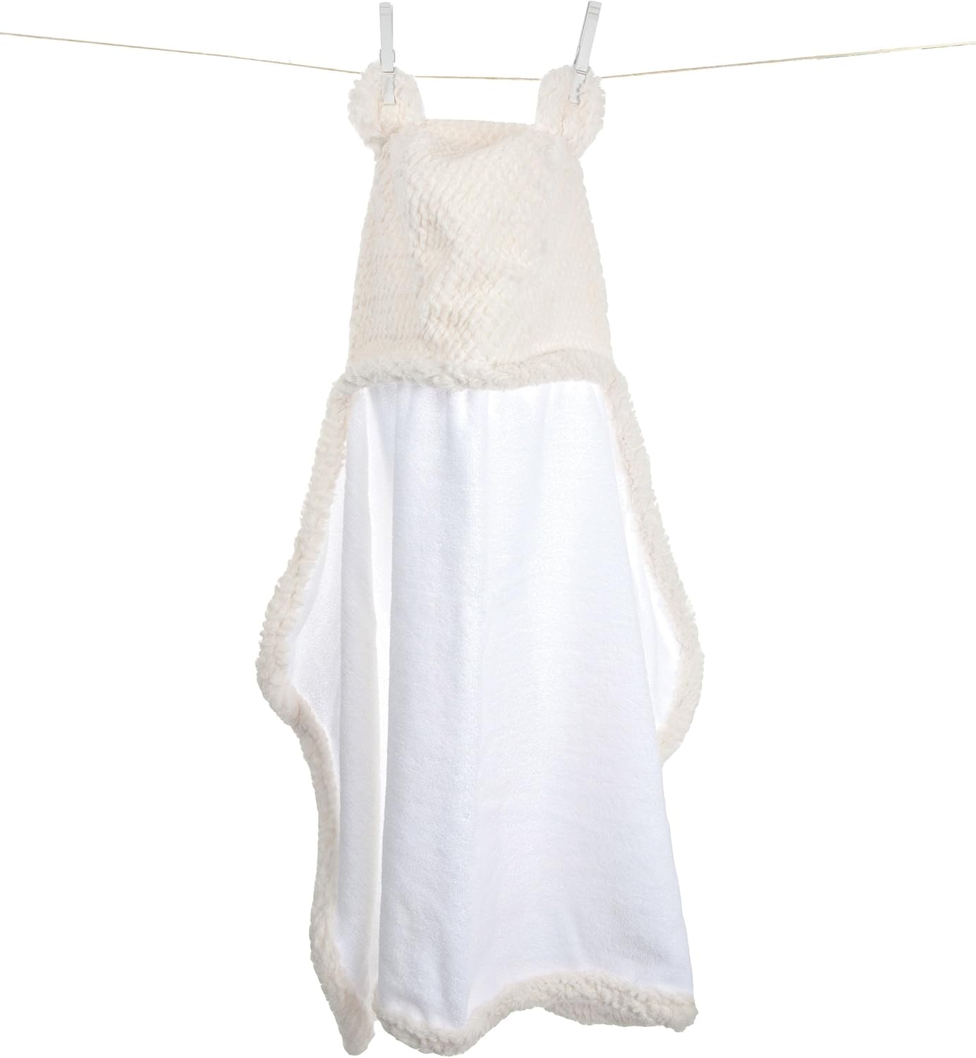 LIttle Giraffe Luxe Twist Towel (cream) Home & Kitchen