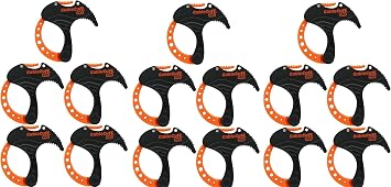 PRO 5 Pack 5x Small 1 Inch Diameter Adjustable, Reusable, Cable Tie Replacements for Extension Cords or Electronics Pack 3