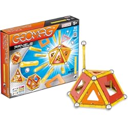 Paneles Para Construcción De Casas Geomag Classic Panels Juego de Construcción Educativo, 50 piezas (461), Multicolor