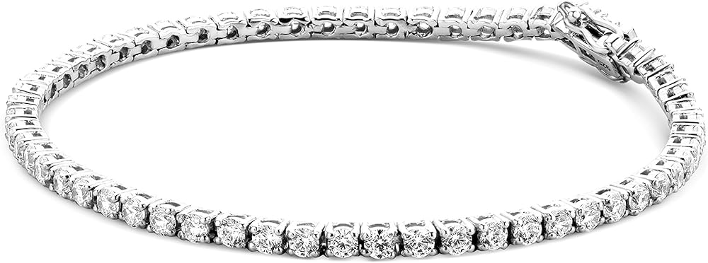 Miore, bracciale per donna,in argento sterling 925 (6,75 gr) e zirconi MOS001B