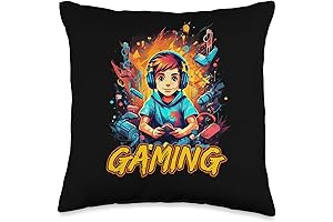 Pop Gaming Popstyle Cartoon for All, Who Love 80s Throw Pillow