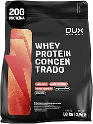 Whey Protein Concentrado Sem Sabor Refil 1.8kg – Contribui Para o Ganho Muscular Hipertrofia – Dux Human Health