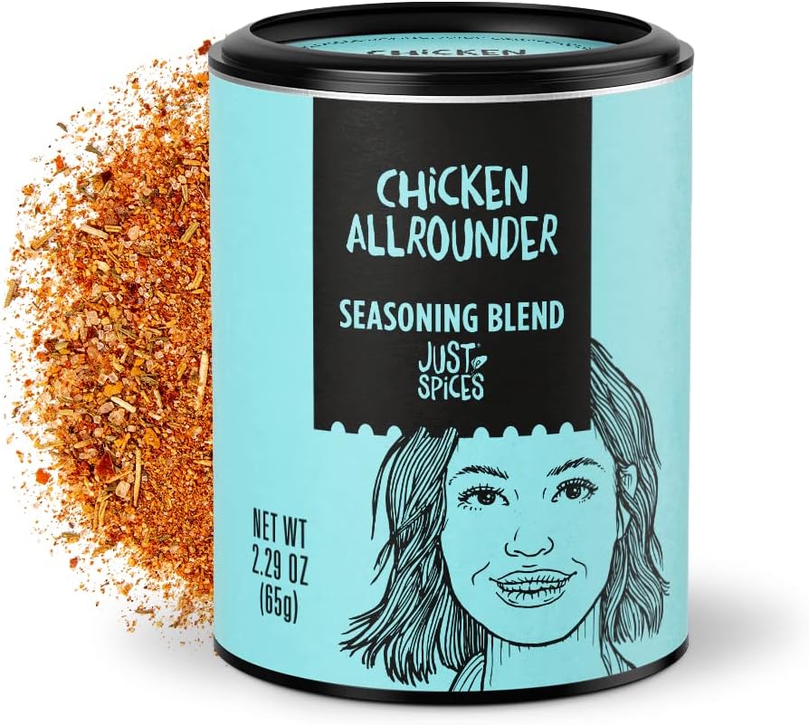 Just Spices Chicken Seasoning, 79 g I Poultry spice mix to cook, grill and roast chicken like a pro I Use as spice mix, dry rub or marinade
