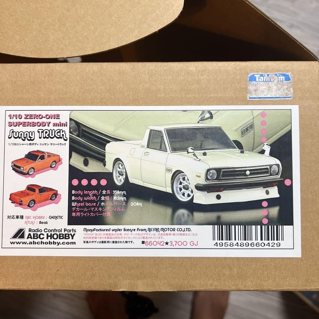 河*勇様 ABCホビー1/10 ミニクーパー　ピックアップボディ&シャーシM/ラ 1/10ミニシャーシ＜ジェネティック＞ミニ・ピックアップキット / 1/10