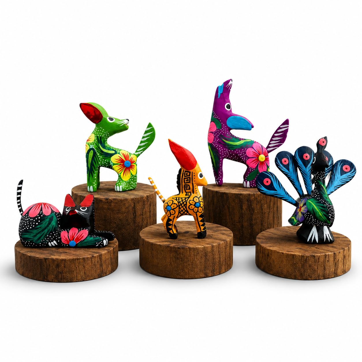 Amazon.com: DREAMCO SUPPLIES Alebrijes Wood Carving Sculptures