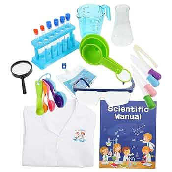 Amazon.co.jp: KOMBIUDA 1セット子供向け科学実験キット 玩具 家