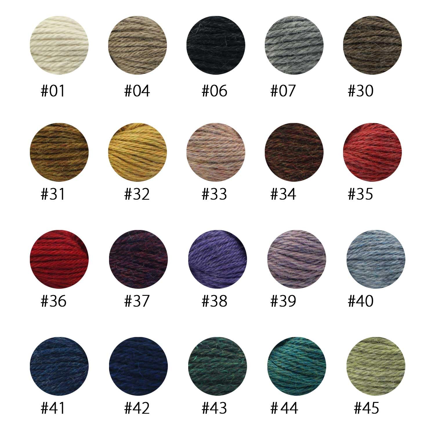 PASCUALI | Alpaca Fino | Strickwolle aus 100% Alpakawolle (Babyalpaka) Alpaka Wolle Alpaca Baby zum Stricken und Häkeln, SET: 4 Stränge - 200g - Farbe: Siena 34