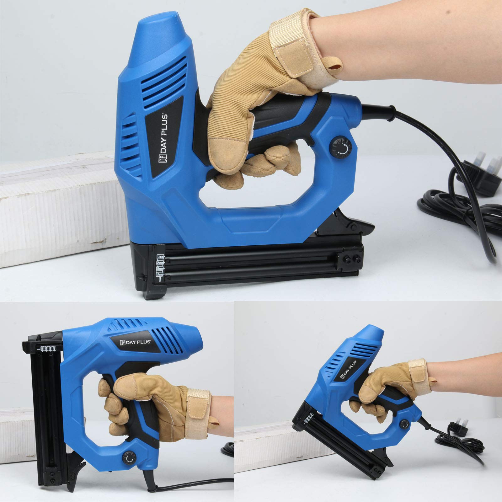 Pistolet à Agrafes/clous électrique 220V 45W - Marque Tasp, Neuf, Pour Travaux Bois Et Bricolage