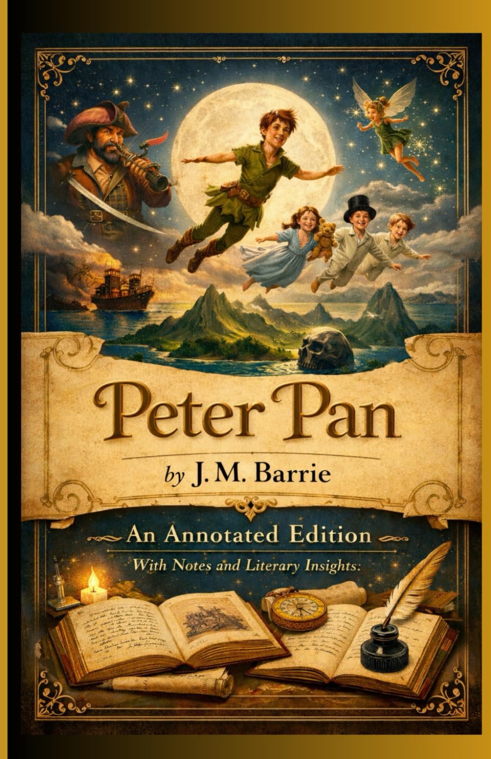 Peter Pan (Annotated): The Classic Story with Annotations, Commentary, and Historical Notes