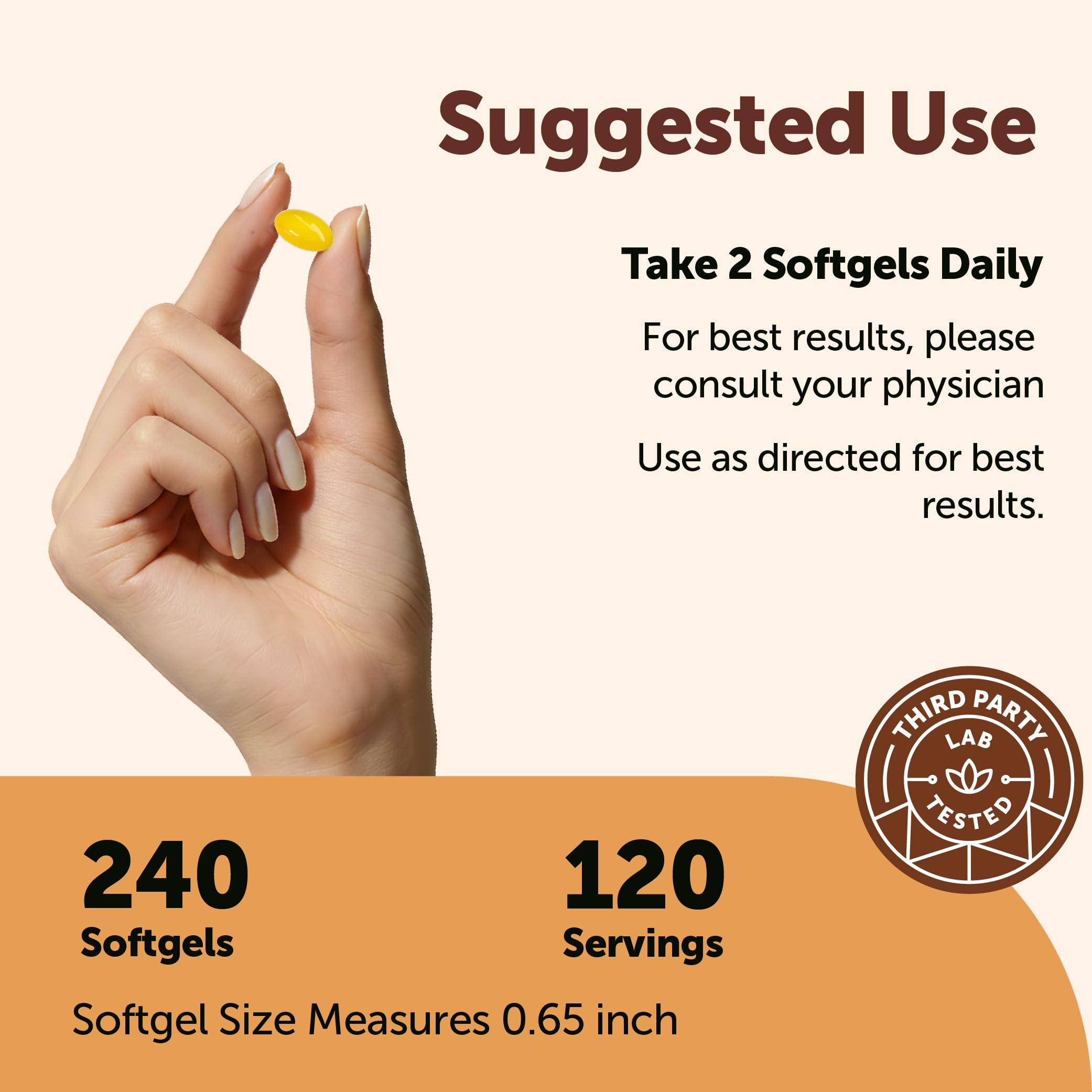 Micro Ingredients Berberine 500 mg Per Serving, 240 Softgels | Berberine HCl Supplement from Berberis aristata | Made with Coconut MCT Oil | Non-GMO, Gluten Free — Amazon image 3