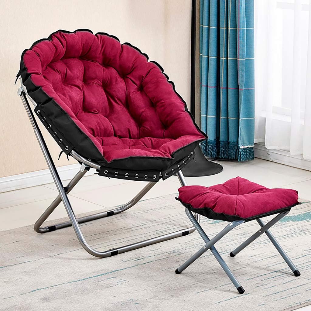 aliante reclinabile con pouf