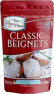 Mom's Place Gluten-Free Classic Beignet Mix, Easy to Make, Nut Free, Dai...
