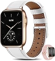 Vista 1 de Holiday Relojes inteligentes para mujer (respuesta/hacer llamadas), pantalla táctil completa de 1.7 pulgadas, monitor de frecuencia cardíaca