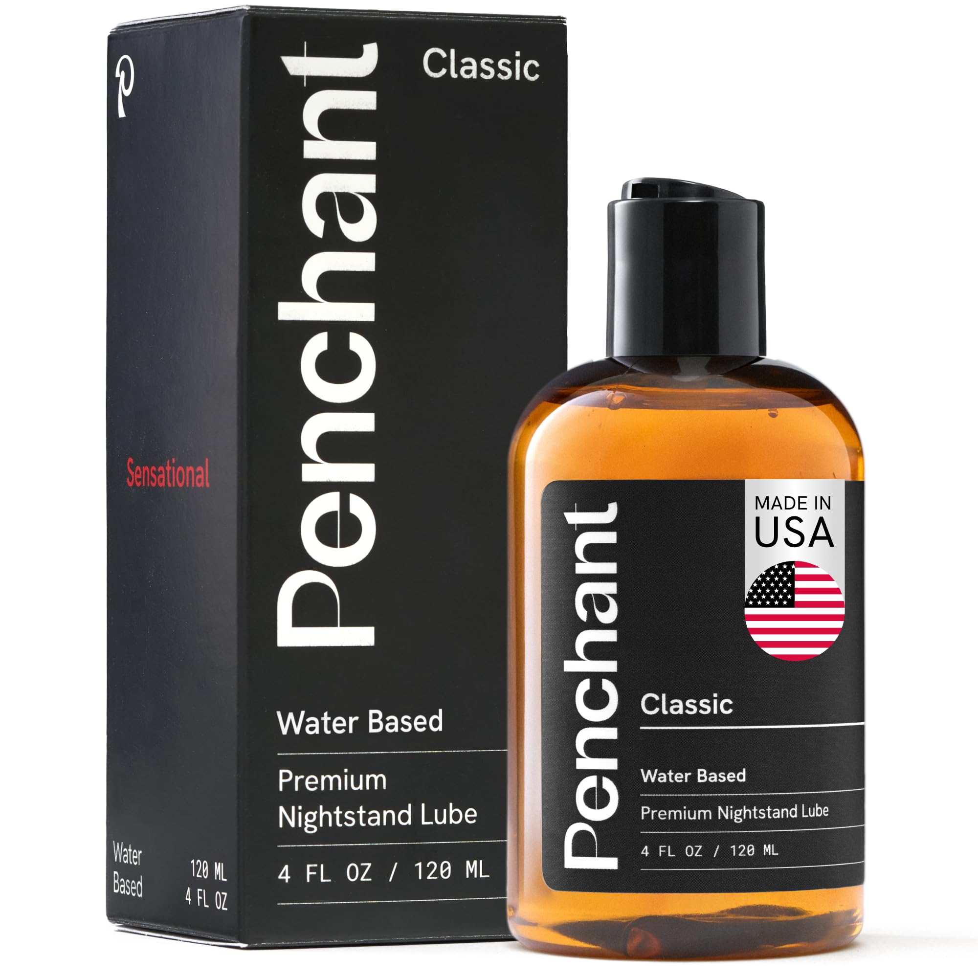 Premium Water Based Personal Lubricant by Penchant - 4 oz by Penchant