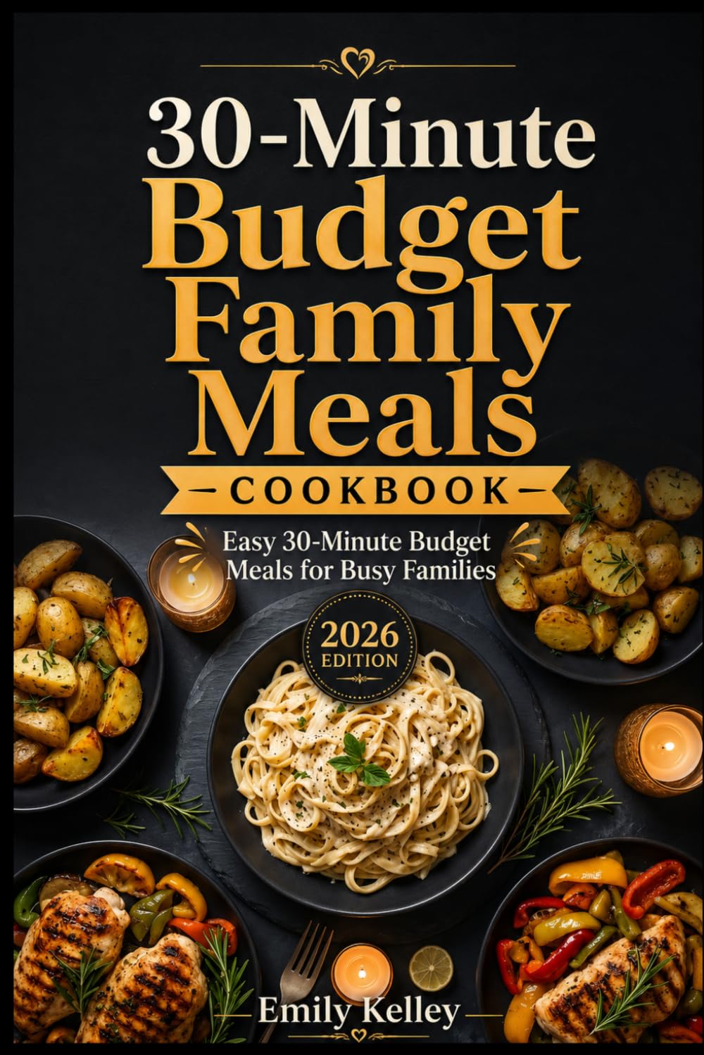 30- Minute Budget Family Meals Cookbook: Easy 30-Minute Budget Meals for Busy Families
