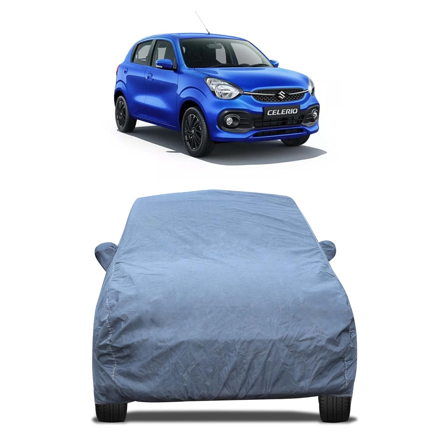 Gomechanic Premium Car Body Cover with Mirror Pocket Compatible with