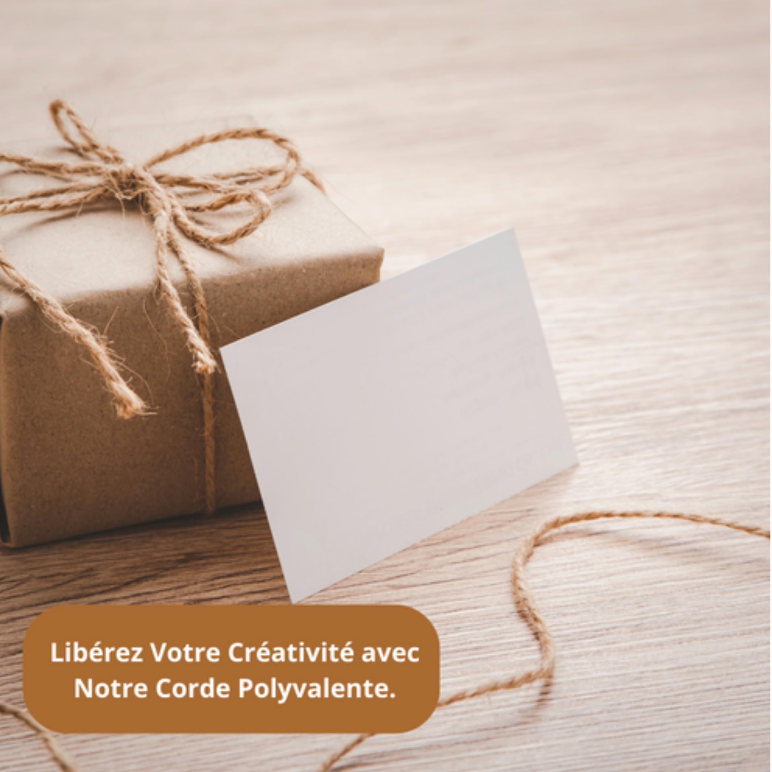 Lot de 2 Cordes en Fibre de Coco Naturelle 4 mm d'épaisseur x 30 mètres - Durable et Écologique, Idéal pour Jardinage, Artisanat, Décoration, Bricolage, Loisirs Créatifs - Cordon Naturel et Résistant.