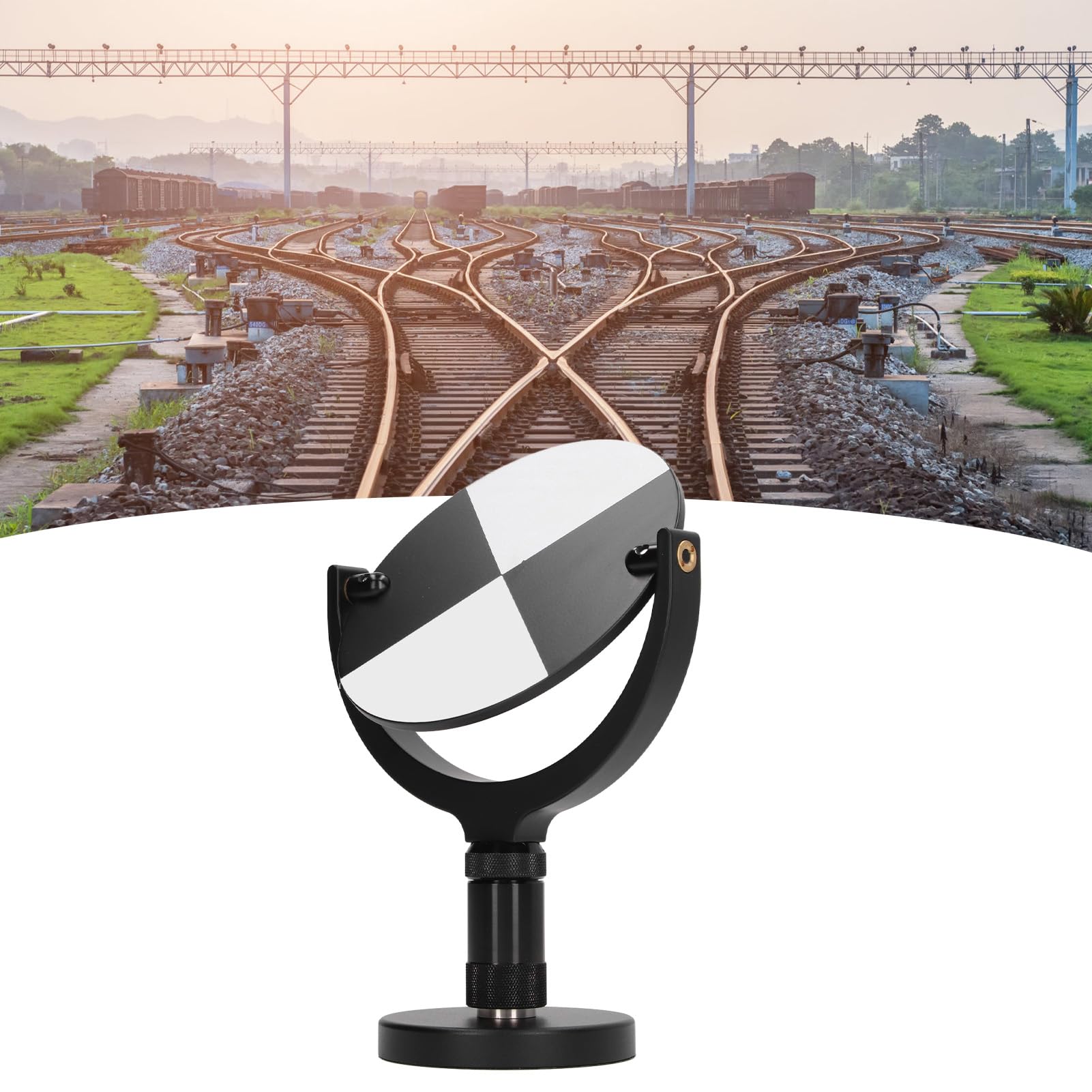 Całkowita reflektor stacji z magnetycznym refleksyjnym narzędziem do przeglądu docelowego do celów tunelowych konstrukcji kolei aluminiowej trwałą wysoką widoczność