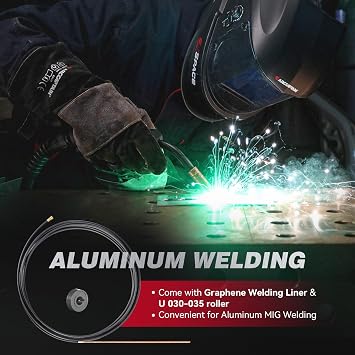 ARCCAPTAIN MIG205 Pro MIG Welder 205A 120V 240V 6-in-1 Aluminum Welding