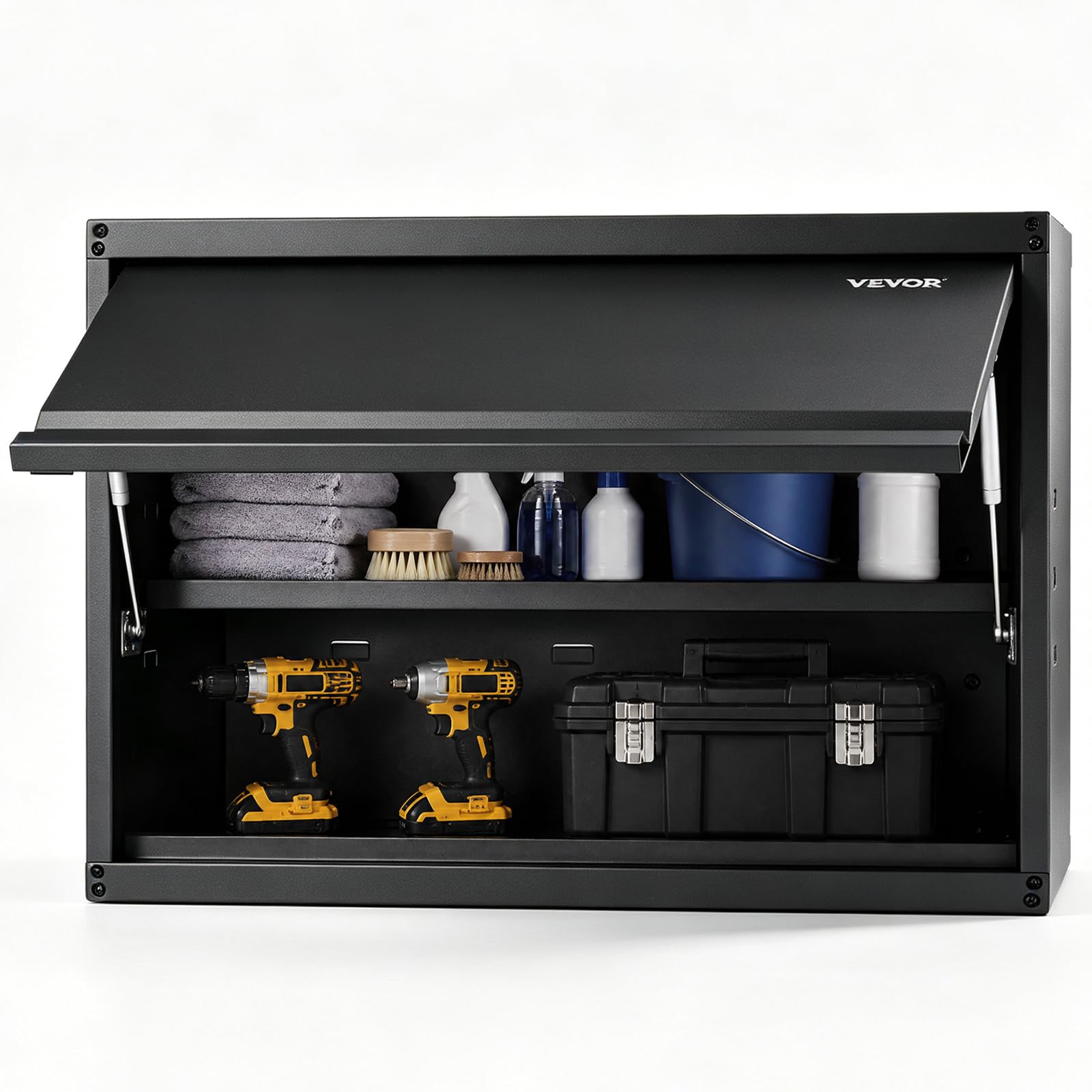 VEVOR Foldable Wall Tool Cabinet - Garage Organizer -10
