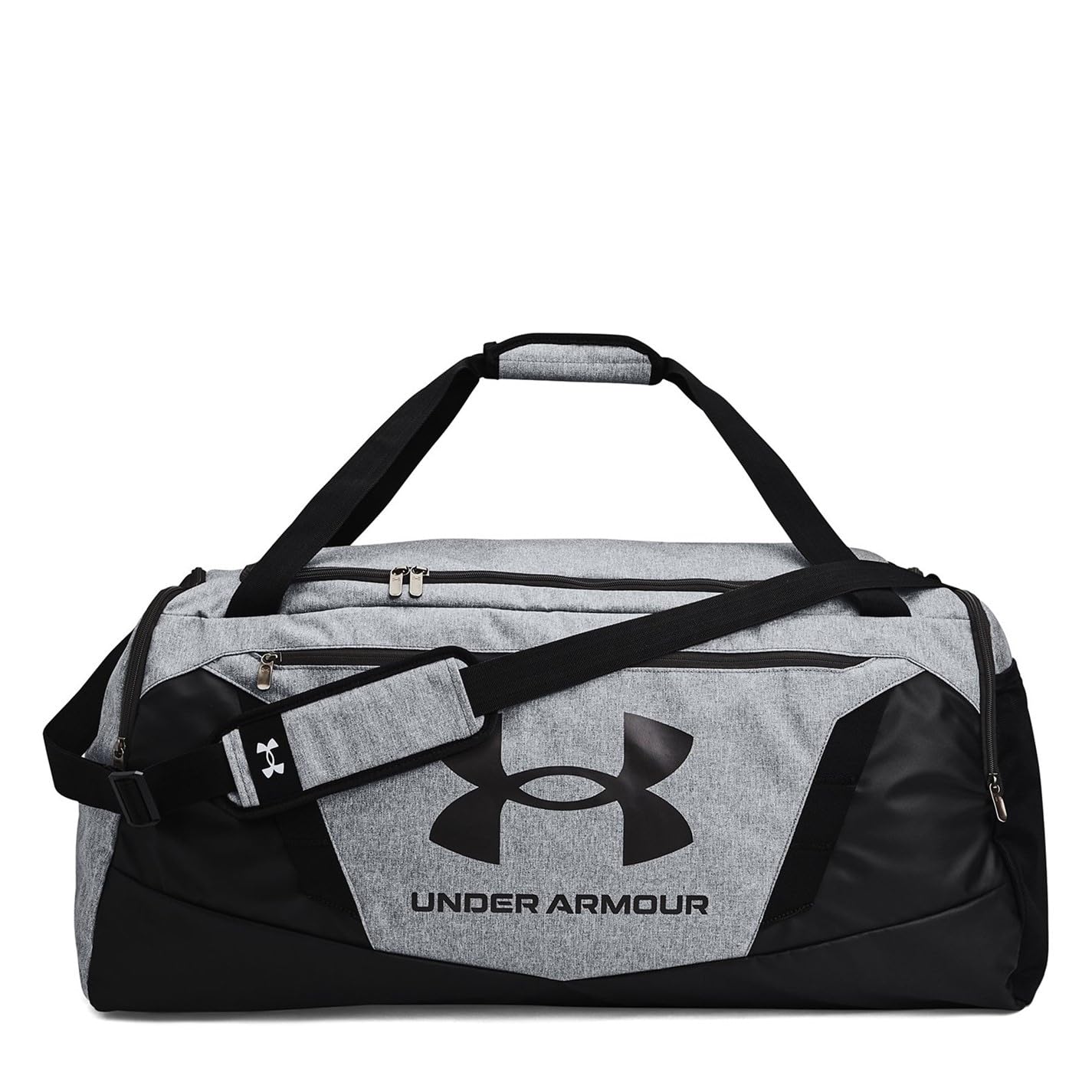Under Armour Ua Undeniable 5.0 Duffle, Borsa sportiva Unisex - Adulto, Pitch Gray Medium Heather/Black/Black, L