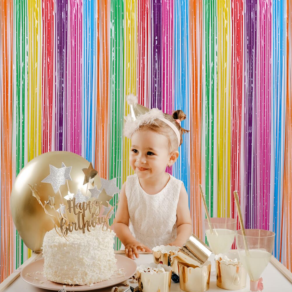 Tende Con Frange Rosse E Nere 2 Pezzi - Decorazione Feste, Halloween, Natale - Foto 10