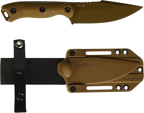 Miniatura 3 de Ka-Bar Becker Harpoon Fijo 4.56 in Hoja, Bronceado