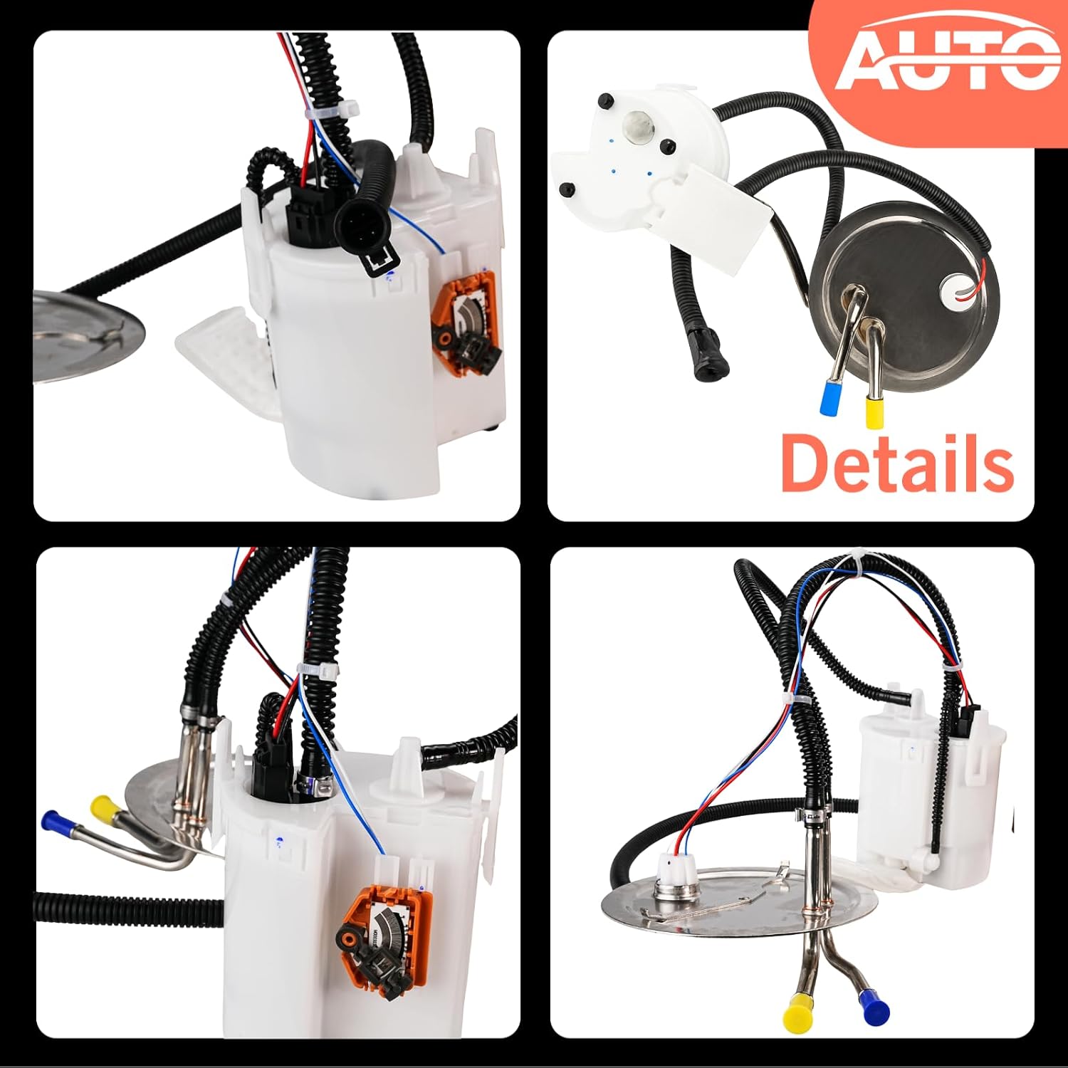 Electric Fuel Pump Module Compatible with Ford F-250 F-350 F-450 Super Duty 1999-2004 Replaces E2245M