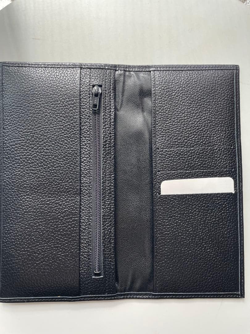 Amazon.co.jp: 皇居財布 ブラック 黒 長財布 財布 革 : ファッション