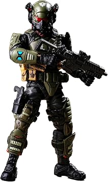 JOYTOY 1/18 Action Figures - Dark Source Stellar Scar Assault Team Titanite - 3,US Army Men and SWAT Team Toy Soldiers with Military Weapons Accessories,Ages 15+