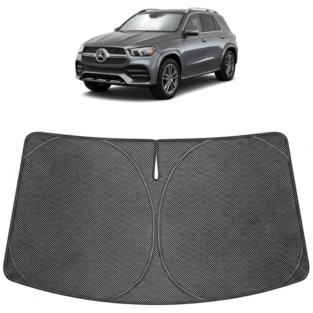 Proadsy Custom Fit Car Windshield Sun Shade for 2020-2026 Mercedes-Benz GLE
