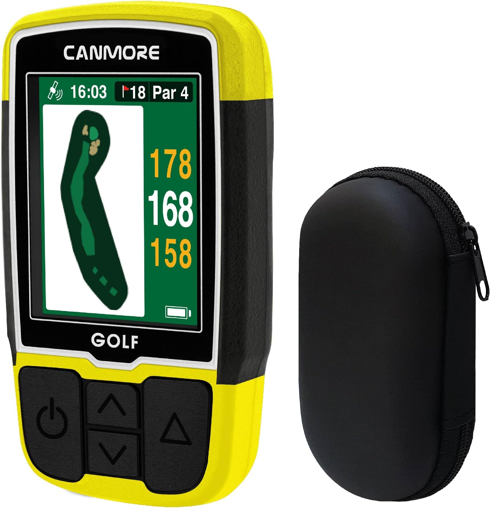 CANMORE HG200 Plus Golf GPS & Case EasytoRead Color preloaded