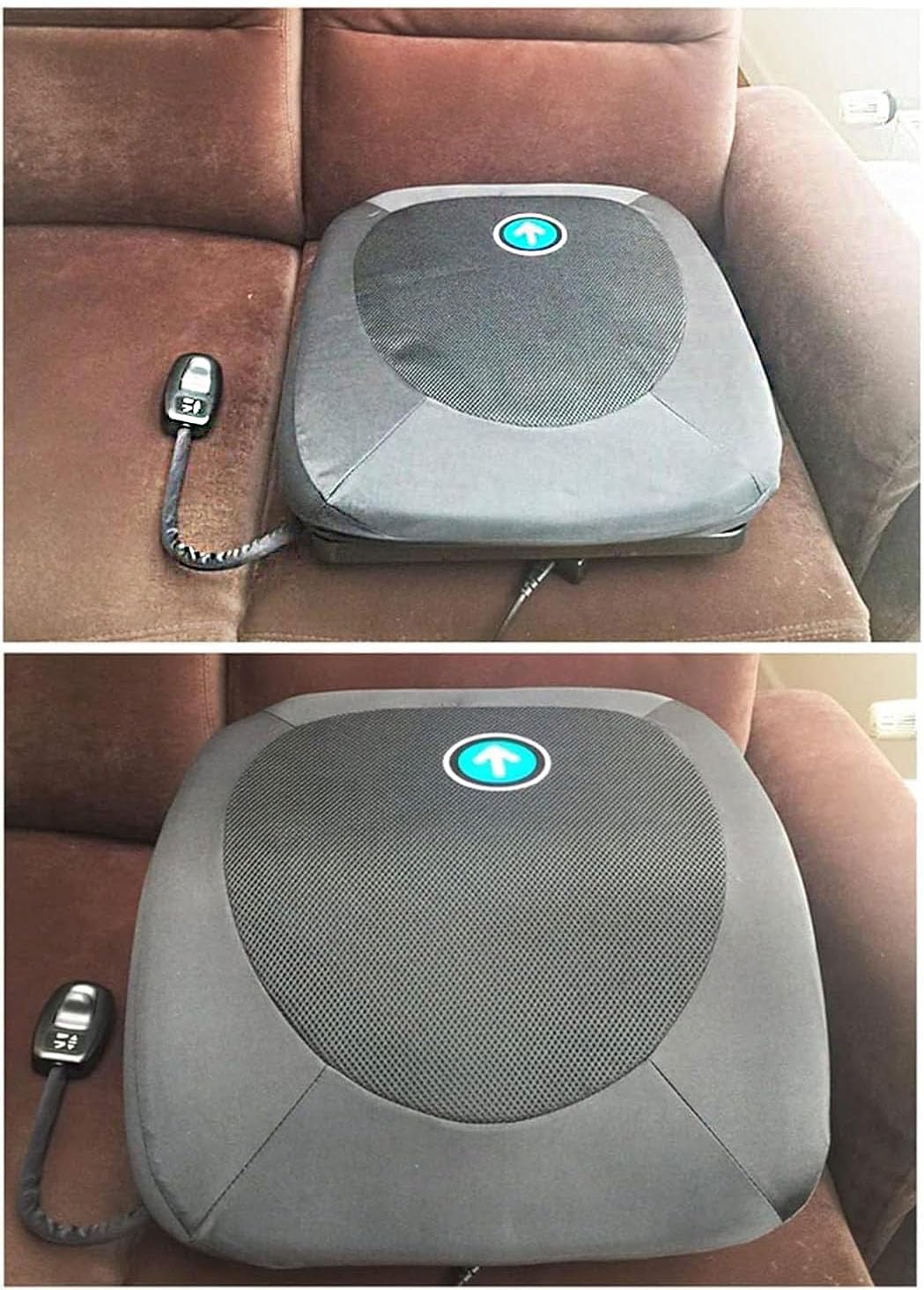 Levante el cojín eléctrico del sofá, asista al Asiento, Silla elevadora eléctrica, Dispositivos portátiles en la Silla de pie Que soportan hasta 330 Libras, levántese de Forma Independiente,