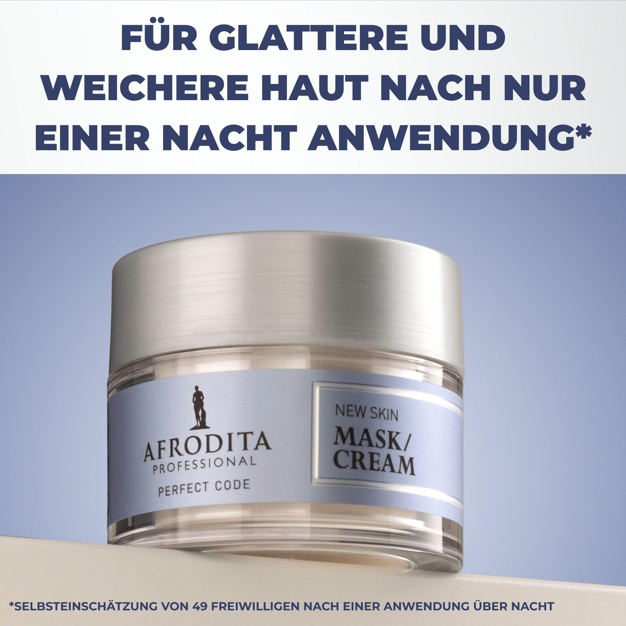 Afrodita Professional Overnight Gesichtsmaske & Nachtcreme 50 ml – Enzym Glow Maske für weichere glattere Haut, ebenmäßigeren Teint & weniger sichtbare Unregelmäßigkeiten