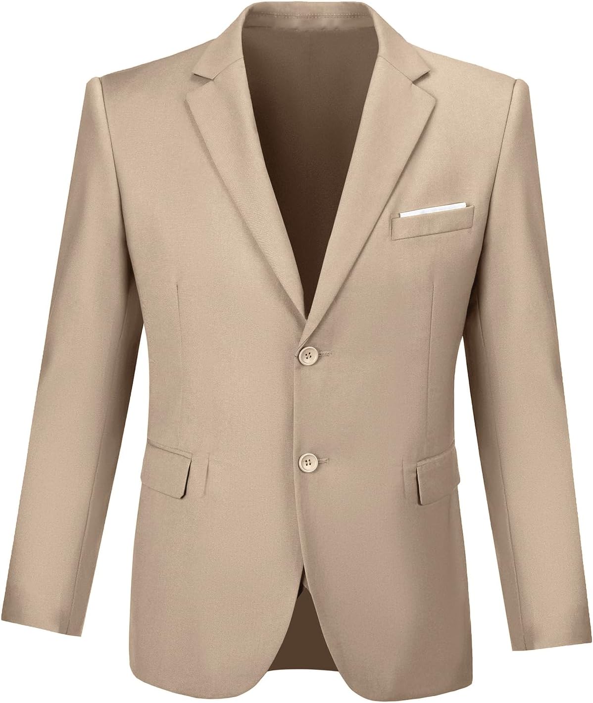 Mens 2 Piece Suit Slim Fit Tuxedo Dress Suits for Men Jacket and Pants Set image 4