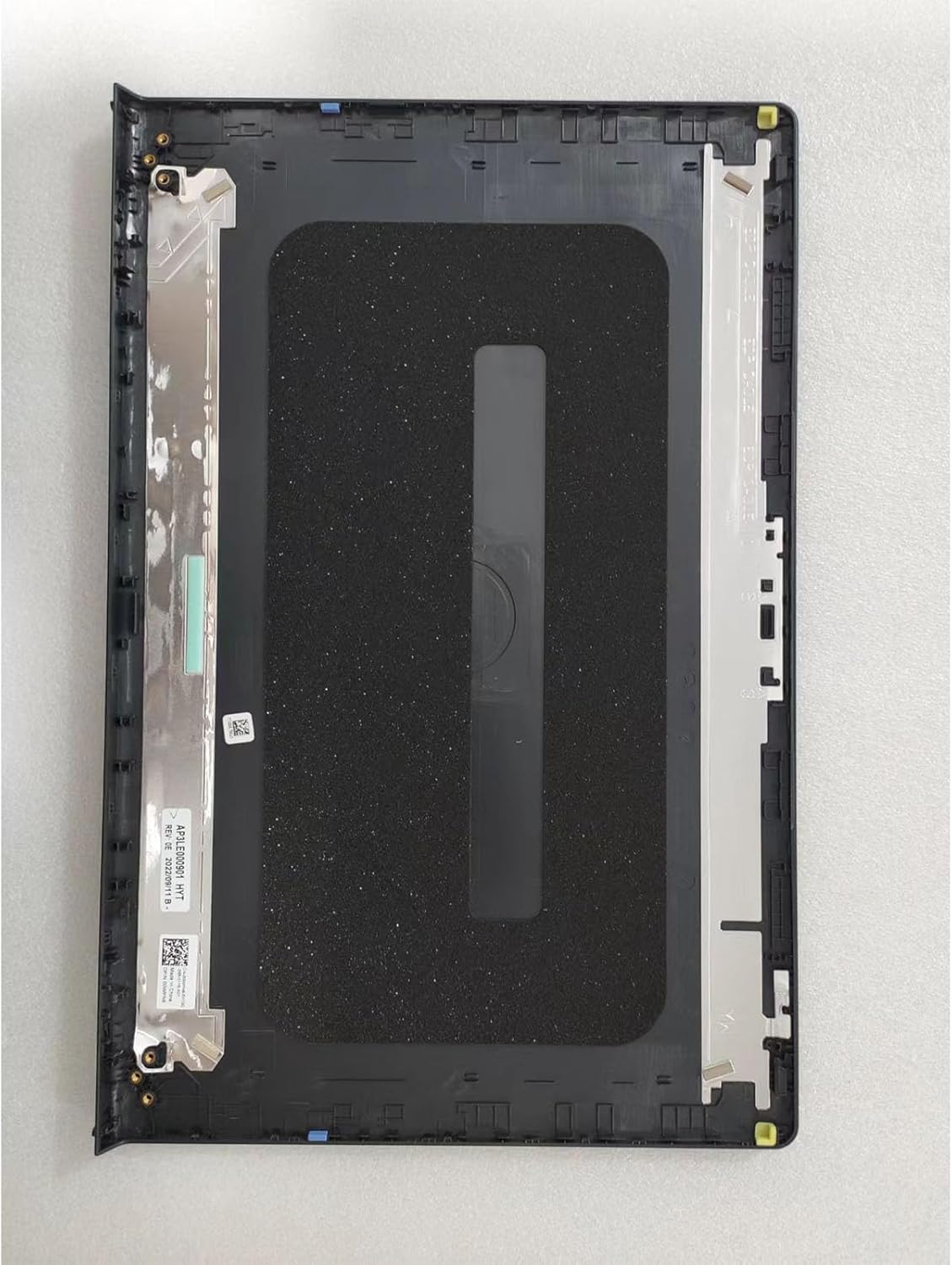 Replacement Laptop LCD Cover Back Rear Top Lid Bezel with Hinges 15.6" for Dell Inspiron 15 3510 3511 3515 3520 3525 00WPN8 0WPN8 GDM50 87GX7 AP3LE000901 09WC73 9WC73 AP3LE000B01 Black