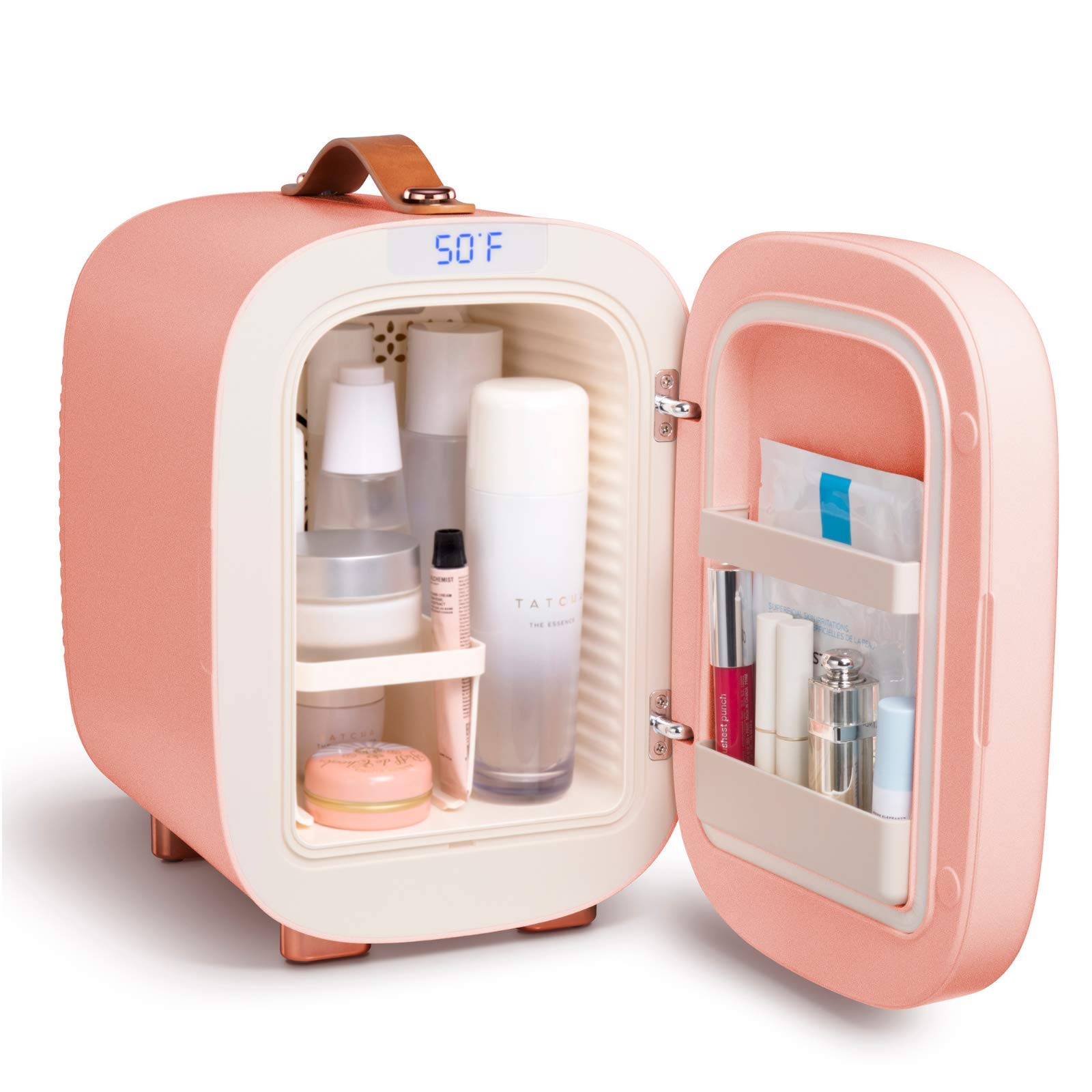 QUBI Mini Fridge, Professional Skincare Fridge, Mini Cosmetics Makeup