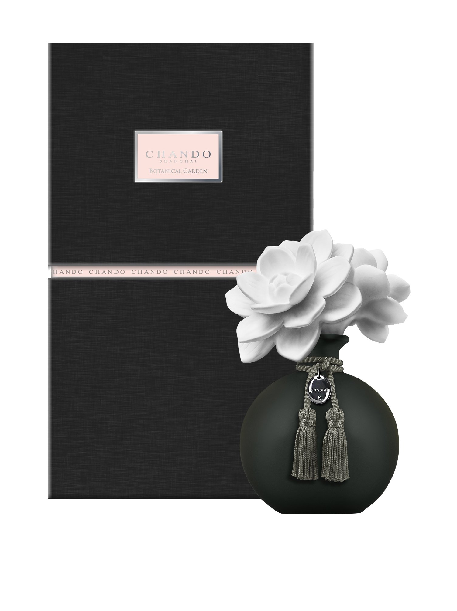 Chando Hand Made Porcelain Aroma Diffuser Lotus Glace cms202