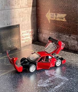 Amazon | 1/64 PGM 全開閉 フェラーリ F40 赤 | ミニカー・ダイ