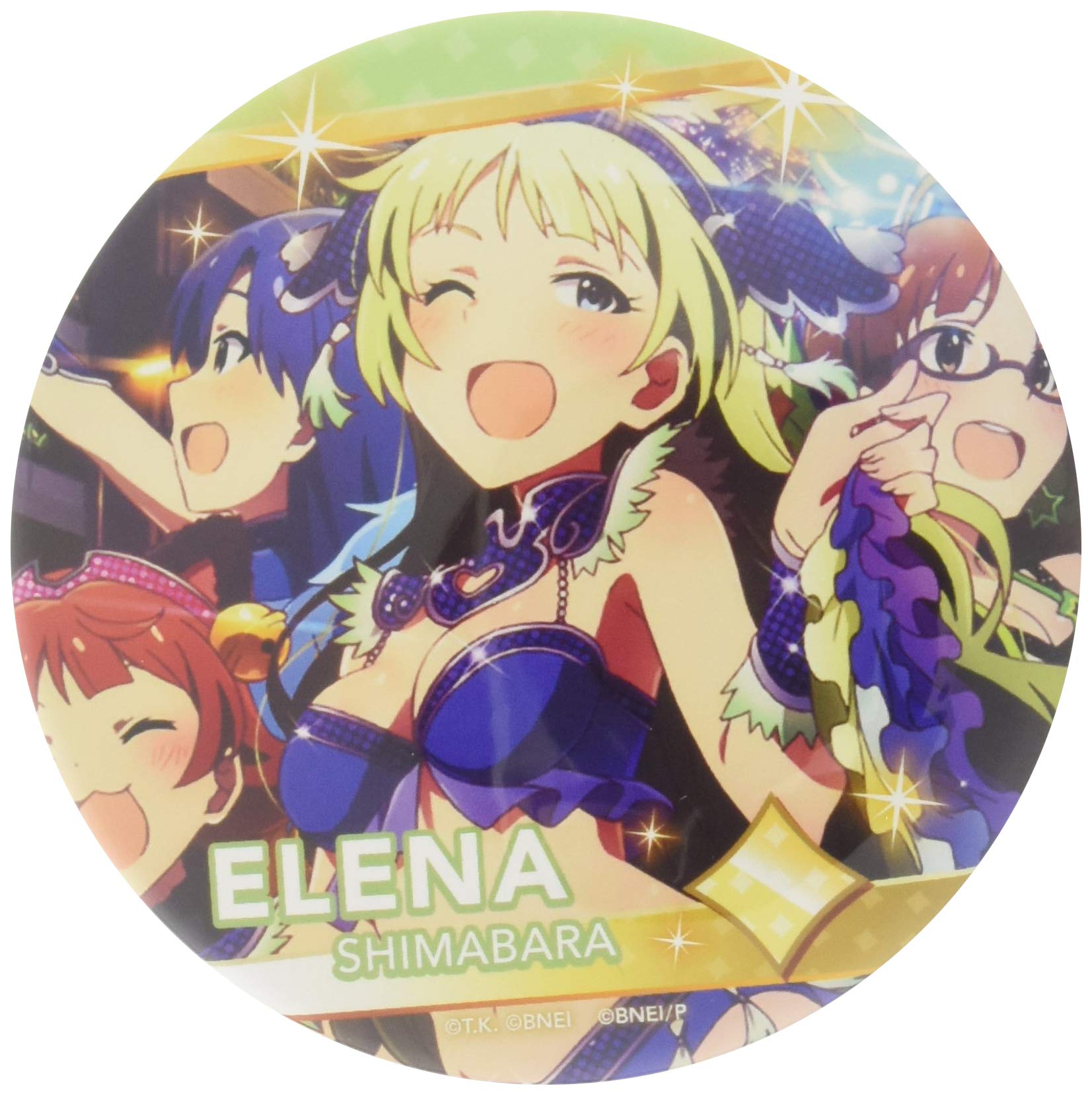 ミリオンライブ 島原エレナ 缶バッジ 38点セット Amazon | アイドルマスター ミリオンライブ! 島原エレナ ビッグ缶