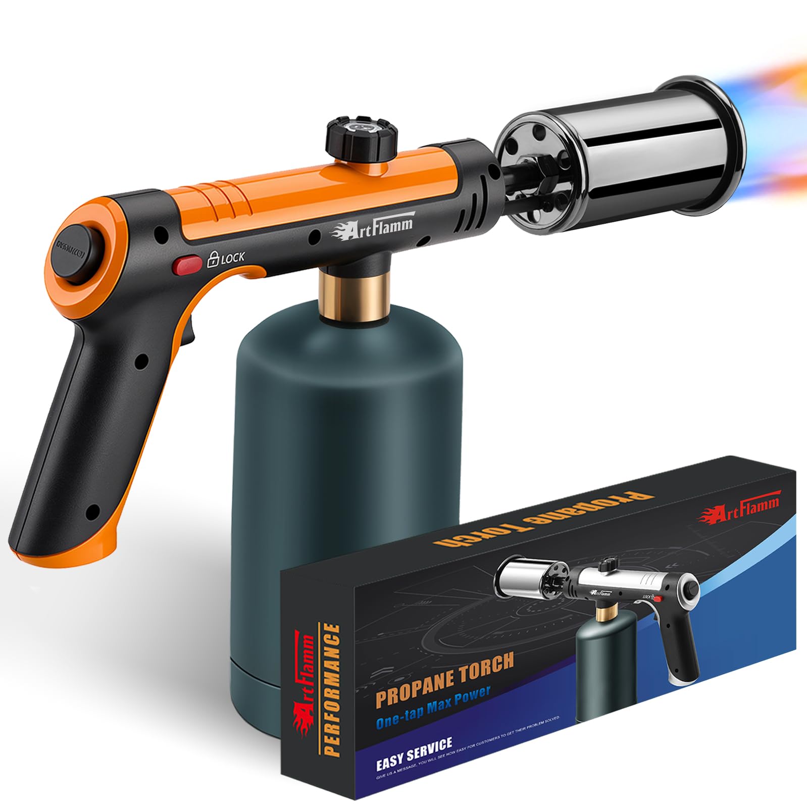 Amazon.com: ARTFLAMM Powerful Propane Torch Gun, Flamethrower with