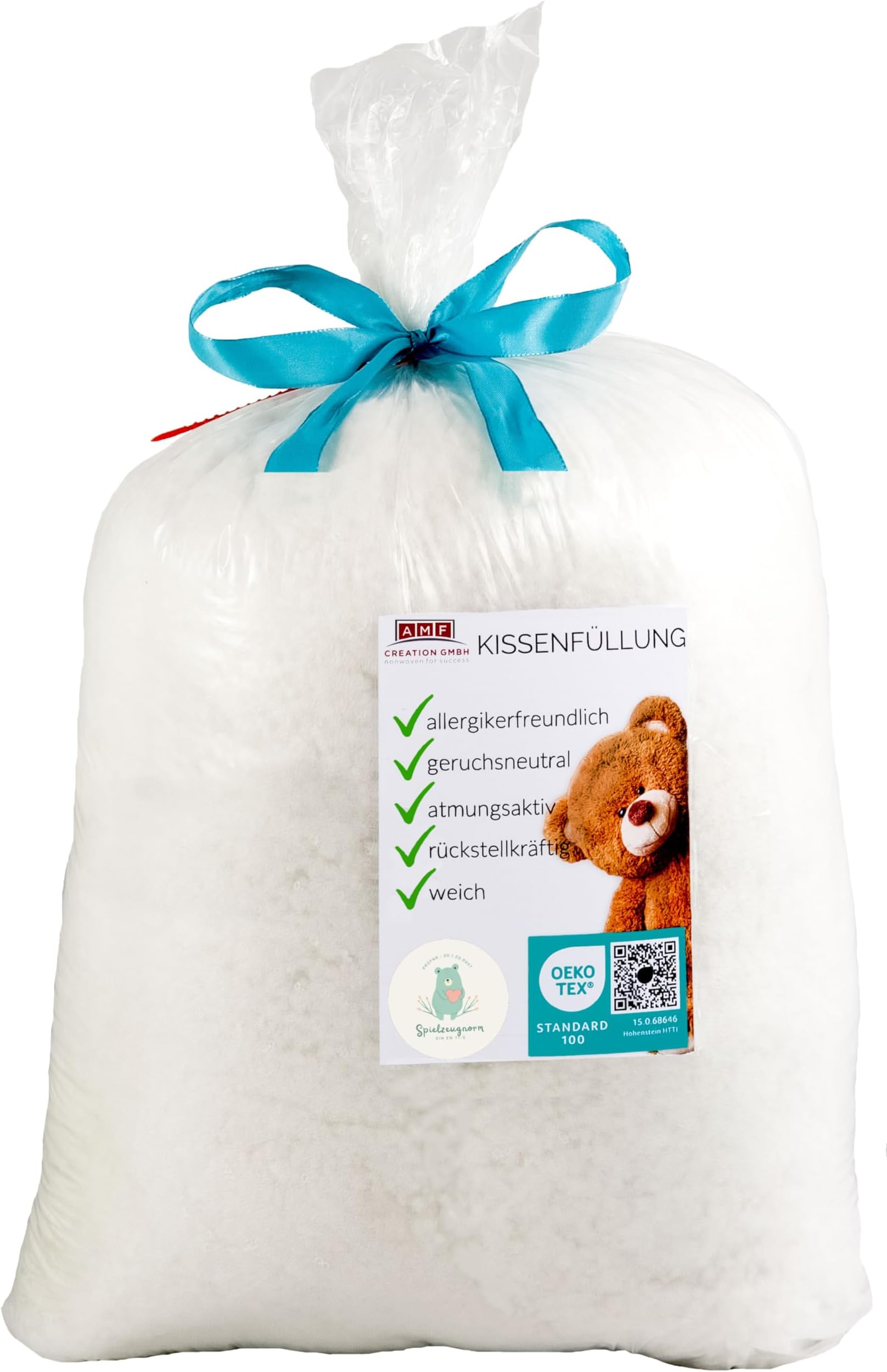 All4all Faserbällchen 0,5kg - Kissenfüllung Öko-Tex Standard 100