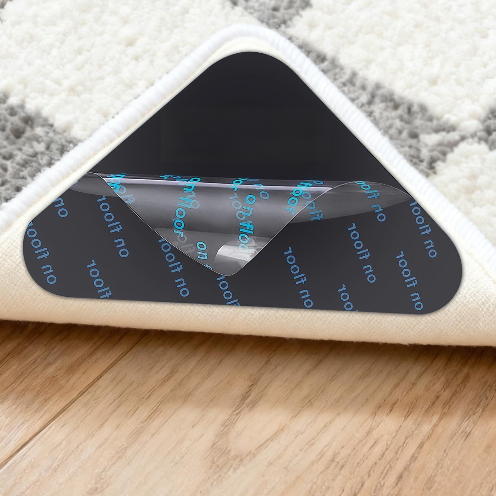 AMFUN 20 Stück Antirutschmatte für Teppich, Wiederverwendbare Teppich Antirutschunterlage, Abnehmbare, Waschbare, Zur Verhinderung des Verrutschens des Teppichs