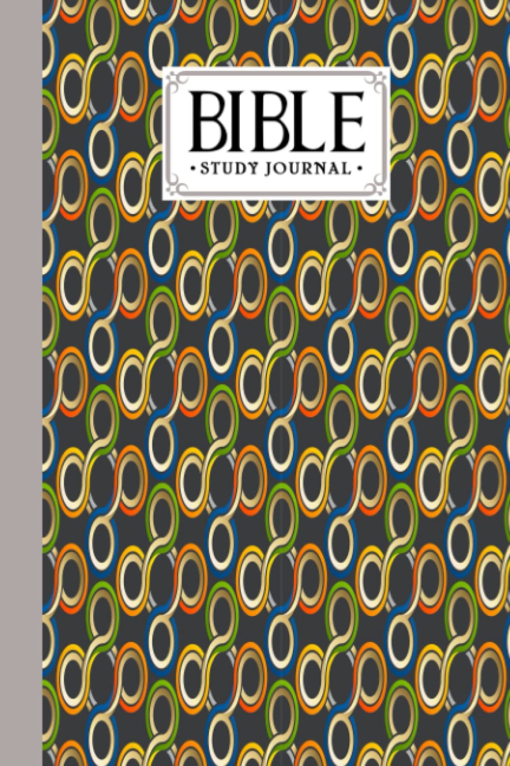 Bible Study Journal: Bible Study Journal diagonal Cover, Perfect for Writing Prayer, Inspirational messages, Church Group, Individual Bible Study, 120 Pages, Size 6" x 9" By Fredi Philipp
