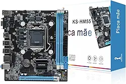 Placa Mãe Lga1156 Chipset Intel Hm55 Ddr3 Séries I3/i5/i7