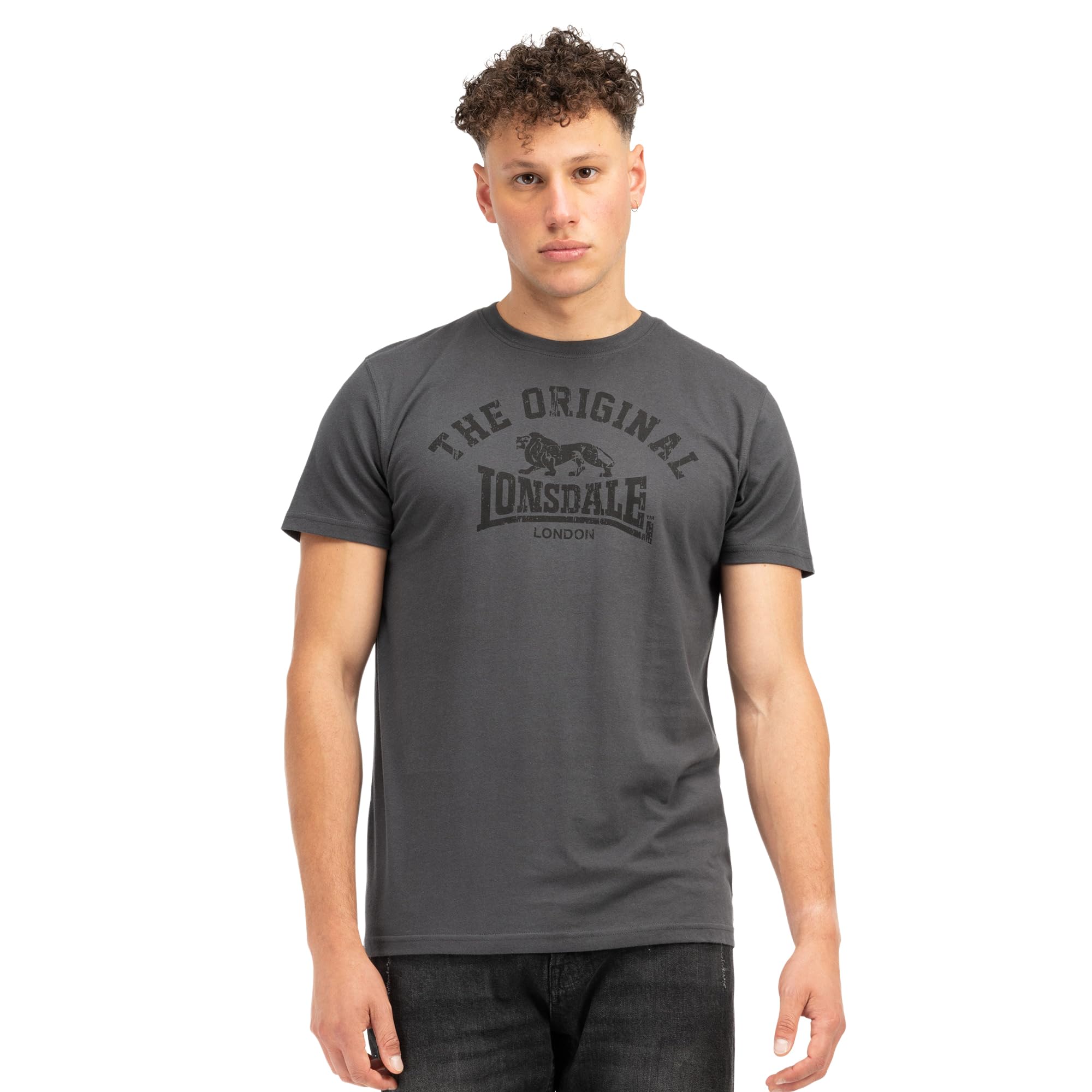 Lonsdale Herren Langarmshirt T-Shirt Regular Fit