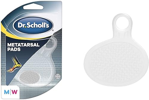 Dr. Scholl's - Almohadillas metatarsianas para distribuir la presión con cada paso, 1 unidad (paquete de 1)