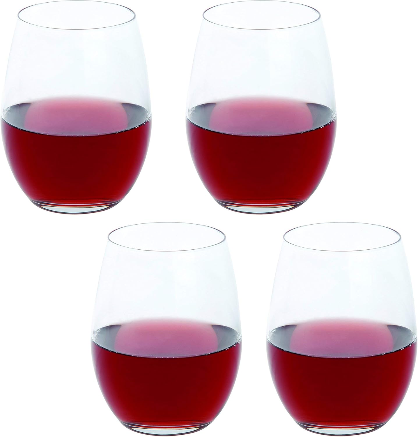 Dartington Crystal Wine & Bar Tumbler Glasses, Set of 2 | A Simple, All-Purpose Glass Tumbler Suitable for Wine, Whisky and All Spirits| 91mm | 370ml | Dishwasher Safe | Gift for Family or Friends